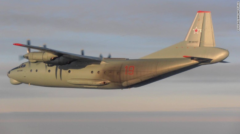 A Russian An-12PPS.