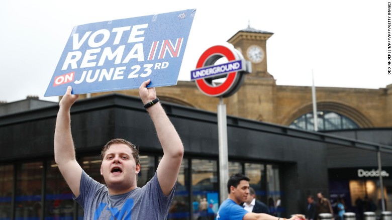 Remain secured 48% of the vote -- not enough to secure victory.