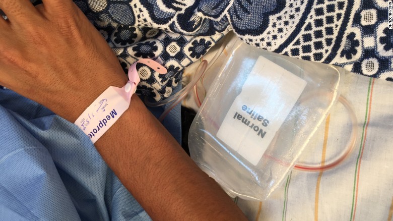 27-year-old survivor Ahmed Mohamed recovers in hospital.