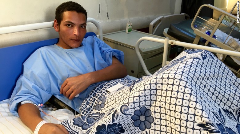 Ahmed Mohamed, 27, went back into the water to rescue others.