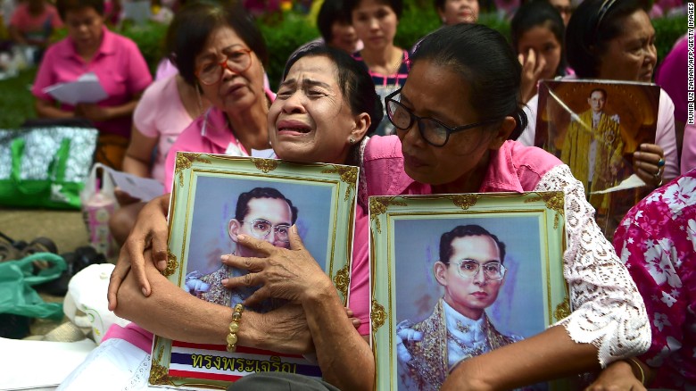 Thailand mourns King&#39;s death: &#39;He is our father&#39;