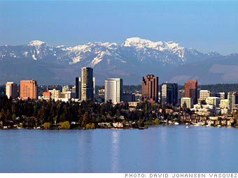 Best places to live 2008 - Top 100 City details: Bellevue, WA - from