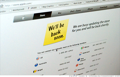 Apple online store down - Mar. 12, 2010