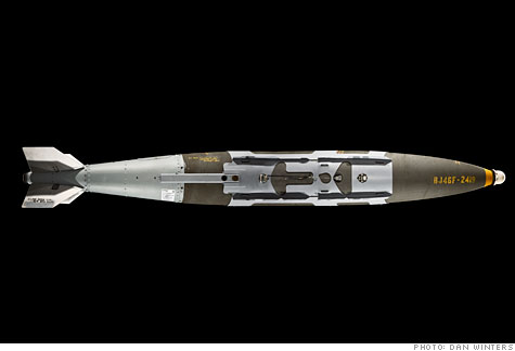 Boeing's Joint Direct Attack Munition (JDAM) bomb, which is used to target surface threats and is used by 26 countries.