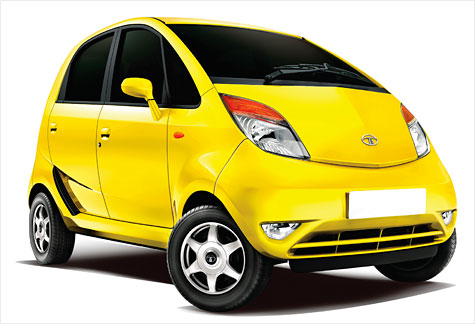The Tata Nano gets 50 miles to the gallon and costs $2,900.