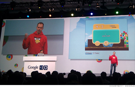 Google and Rovio announced Angry Birds will be available for the first time on the Web via Google's Chrome browser.