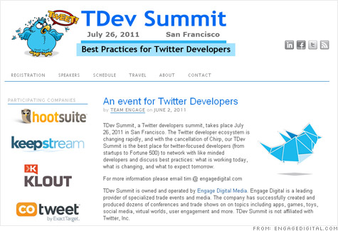 Twitter developers plan rogue summit
