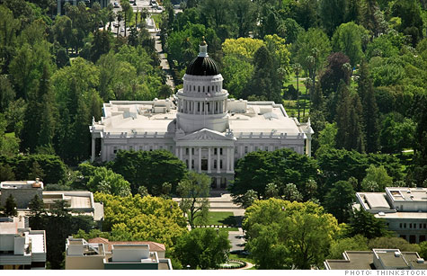 California lawmakers passed a budget.