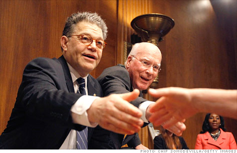 Sen. Al Franken has been grilling execs from Apple and Google about location data privacy.