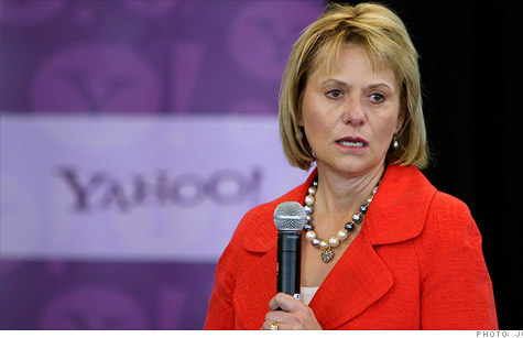 Yahoo CEO Carol Bartz faced a grilling at the company's shareholder meeting.