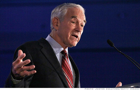 Ron Paul wants the gold at Fort Knox audited.