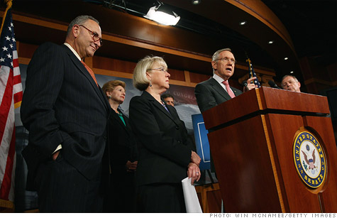 Senate Democrats are talking economic stimulus again.