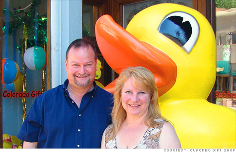 Steve Kudron and Jennifer Brown went from a $2 rubber duck to $1 million.