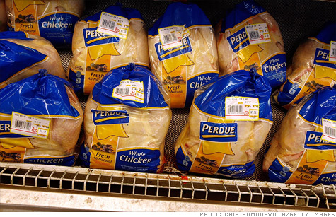 The United States is making a special bulk purchase of poultry products that's partly aimed at shrinking the glut of chicken in the market and keeping producers in business.