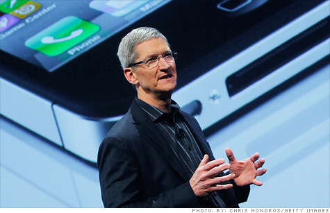 Apple gives Tim Cook $384 million stock grant