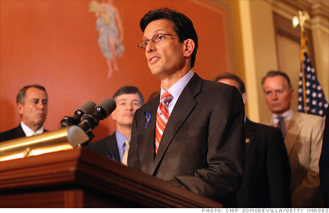 House Majority Leader Eric Cantor provided new insights into the GOP's reactions to the Obama jobs plan.