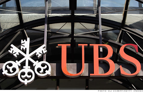 UBS CEO Oswald Gruebel resigns.