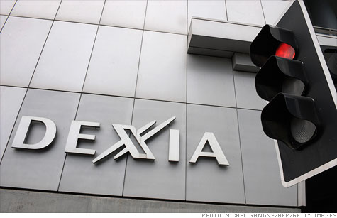 Dexia is the first European bank to get bailed out.