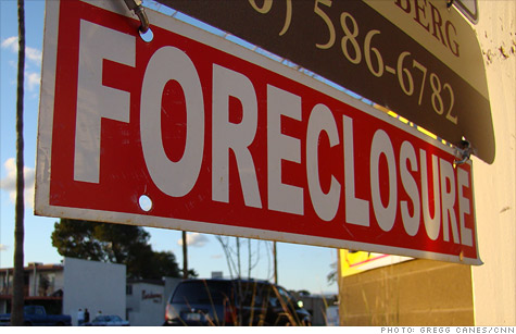 Real estate foreclosures up in October