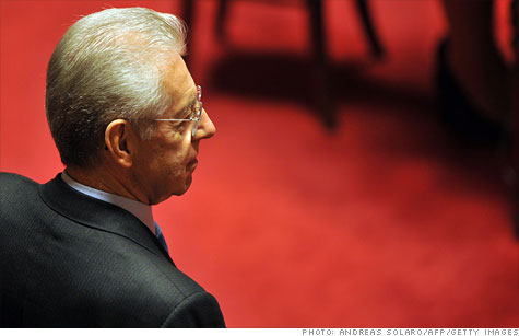 Mario Monti, an economist and former European Union commissioner, was tapped to lead much needed reforms as Prime Minister.