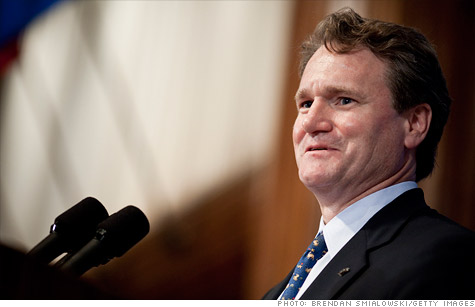 Bank of America CEO Brian Moynihan recently told investors that the combination of a sluggish U.S. economy and increased regulaton should lead to lower levls of profits for banks.