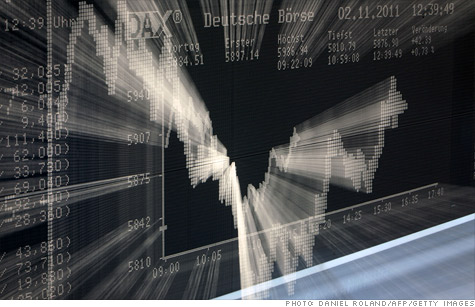 Stocks in Germany have been hit by worries that the eurozone sovereign debt crisis is spreading