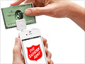 Salvation Army's red kettles team up with Square
