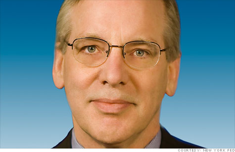 William Dudley, president and CEO of the Federal Reserve Bank of New York.