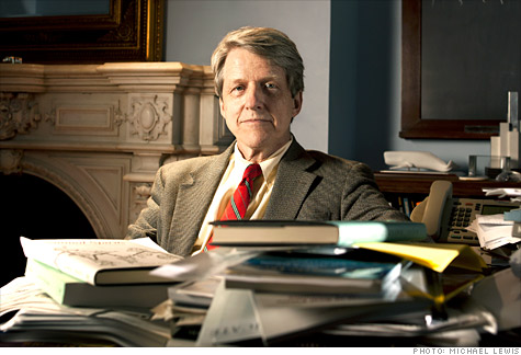 Robert Shiller, the man who spotted the two biggest bubbles of this century warns not to get swayed by celebrity.