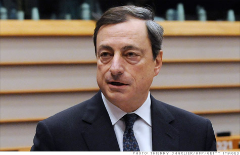 Mario Draghi, president of the European Central Bank, said that fiscal union is essential to the eurozone, though he was vague on the details.