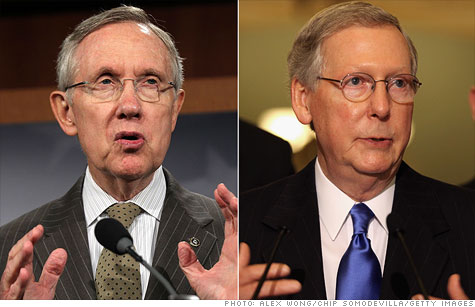 In the Senate, Democratic leader Harry Reid and Republican Mitch McConnell have put forth 