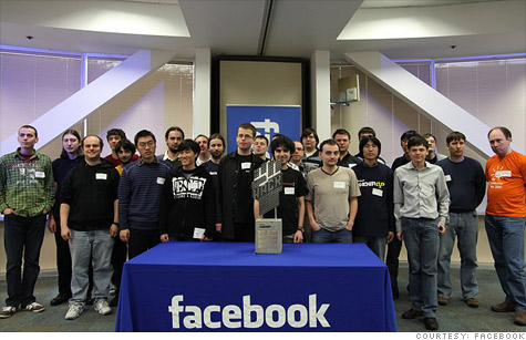 Facebook's first Hacker Cup, held in March, drew 25 finalists from 10 countries.