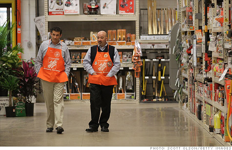 Home Depot intends to hire 70,000 seasonal workers for its busy spring selling season this year.