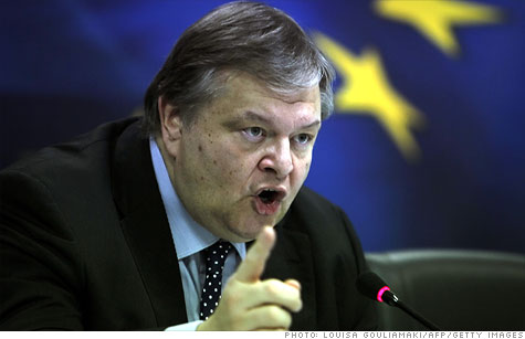 Greek Finance Minister Evangelos Venizelos is going back to the table to hammer out a solution over Greek debt.
