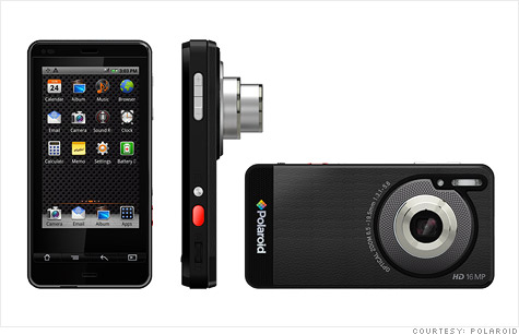 Polaroid SC1630 Smart Camera features a 3.2-inch touchscreen and the full Android app market.