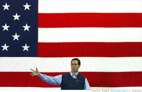 Rick Santorum's tax plan.