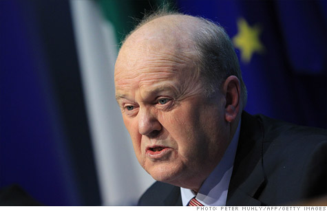 Ireland's Finance Minister Michael Noonan has been trying to help push through tough austerity measures to keep Ireland's economy from sinking.