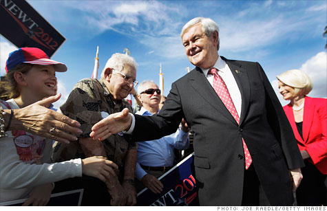 Newt Gingrich's consulting firm worked for Freddie Mac in 2006 and paid $25,000 a month, according to a document released Monday.