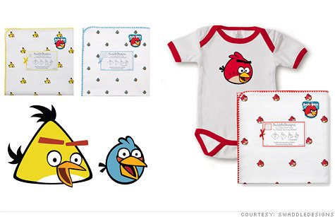SwaddleDesigns, a Seattle-based small business, scored first-ever license to make baby products for the mega-popular Angry Birds brand.
