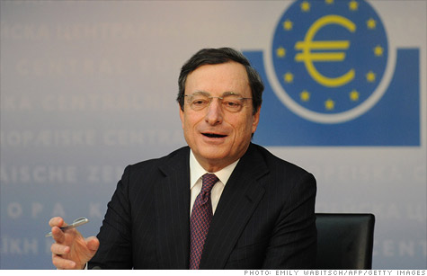 ECB president Mario Draghi has been trying to help stabilize banks and boost lending.