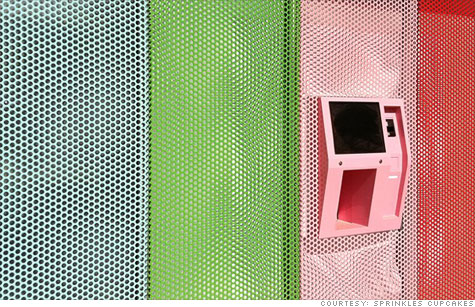 The Sprinkles cupcake ATM, set to open in Beverly Hills.