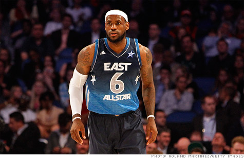 NBA All-Star LeBron James will be the pitchman for Dunkin' Donuts and Baskin-Robbins in Asia.