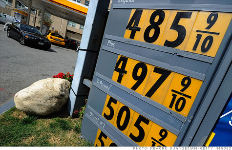 Gas prices eased Tuesday in AAA's national survey, but prices still top $4 in some U.S. cities.