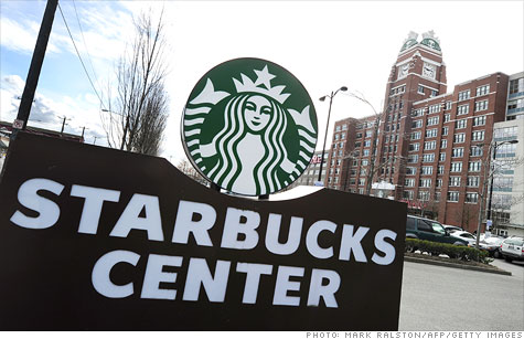 Starbucks unveiled its own single-cup home-brewing machine Thursday, sending shares of competitor Green Mountain Coffee Roasters reeling in after-hours trading.