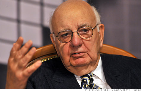 Ex-Fed chairman Volcker echoes criticism about Goldman.