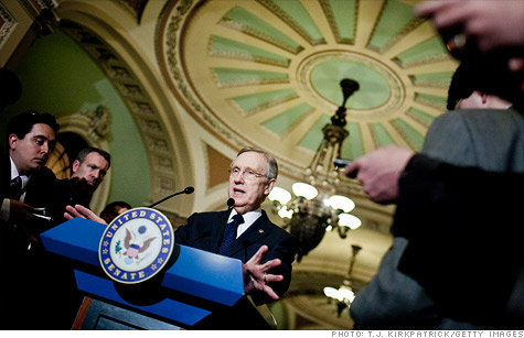 Senate Majority Leader Harry Reid called the bill to help IPOs 