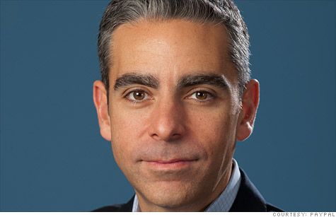 PayPal's new CEO, David Marcus, joined the company when it acquired his startup, Zong.