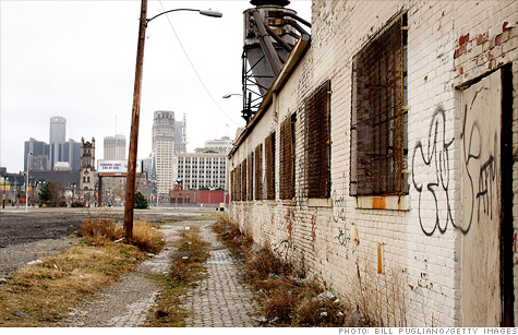 A declining tax base has left Detroit in a deep fiscal hole and at risk of a state takeover.