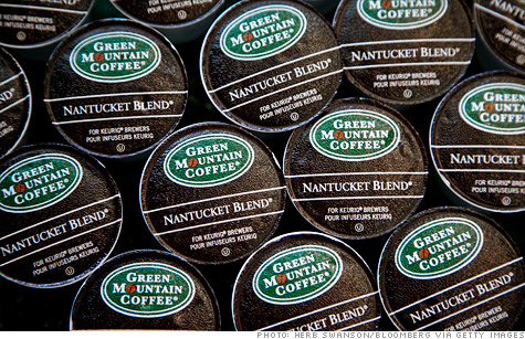 Green Mountain Coffee Roasters shares plummeted in late trading Wednesday afternoon after the company reported quarterly revenue that missed estimates and lowered its guidance for 2012.