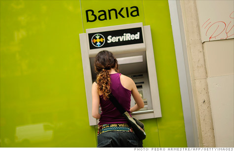 Problems at Bankia and other Spanish banks could force a European bailout of the Spanish banking system.
